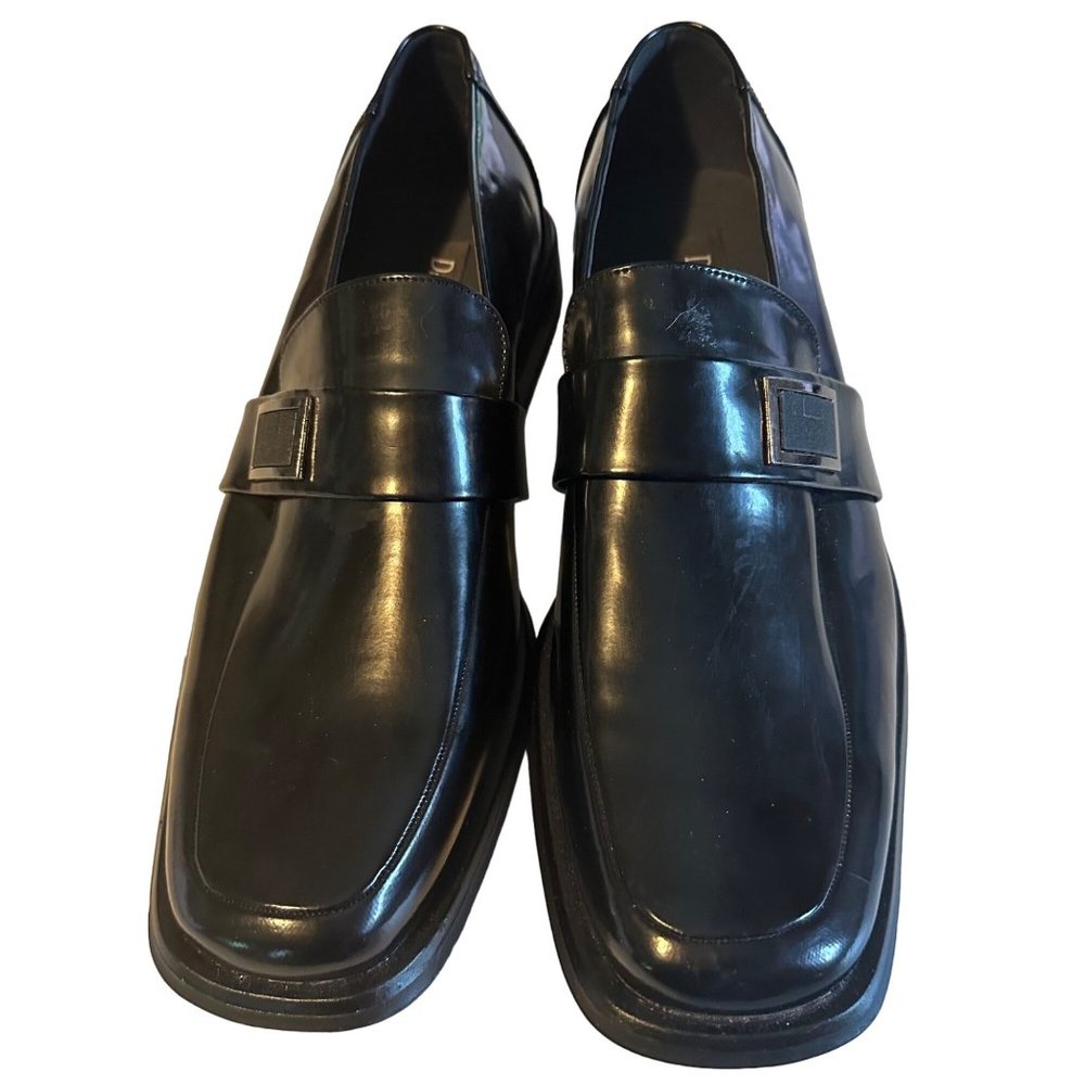 David & Co. size 12 black men’s dress loafers - Picture 6 of 7